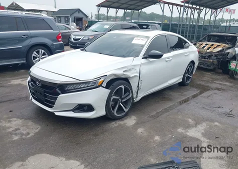 2021 Honda Accord Sport 2.0T z USA, uszkodzony, nr VIN 1HGCV2F31MA016978